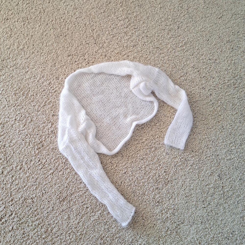 Mohair bolero cardigan